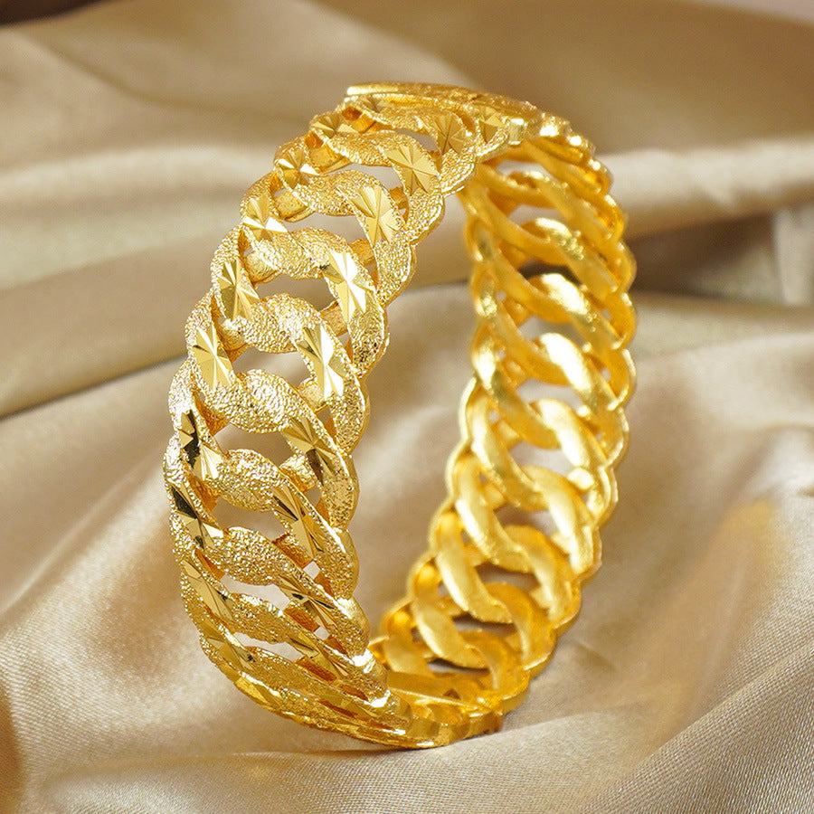 Middle East Retro Open Cuban Bracelet