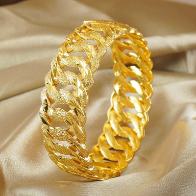 Middle East Retro Open Cuban Bracelet