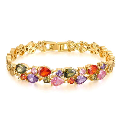 Beads Double-layer Crystal Bracelet