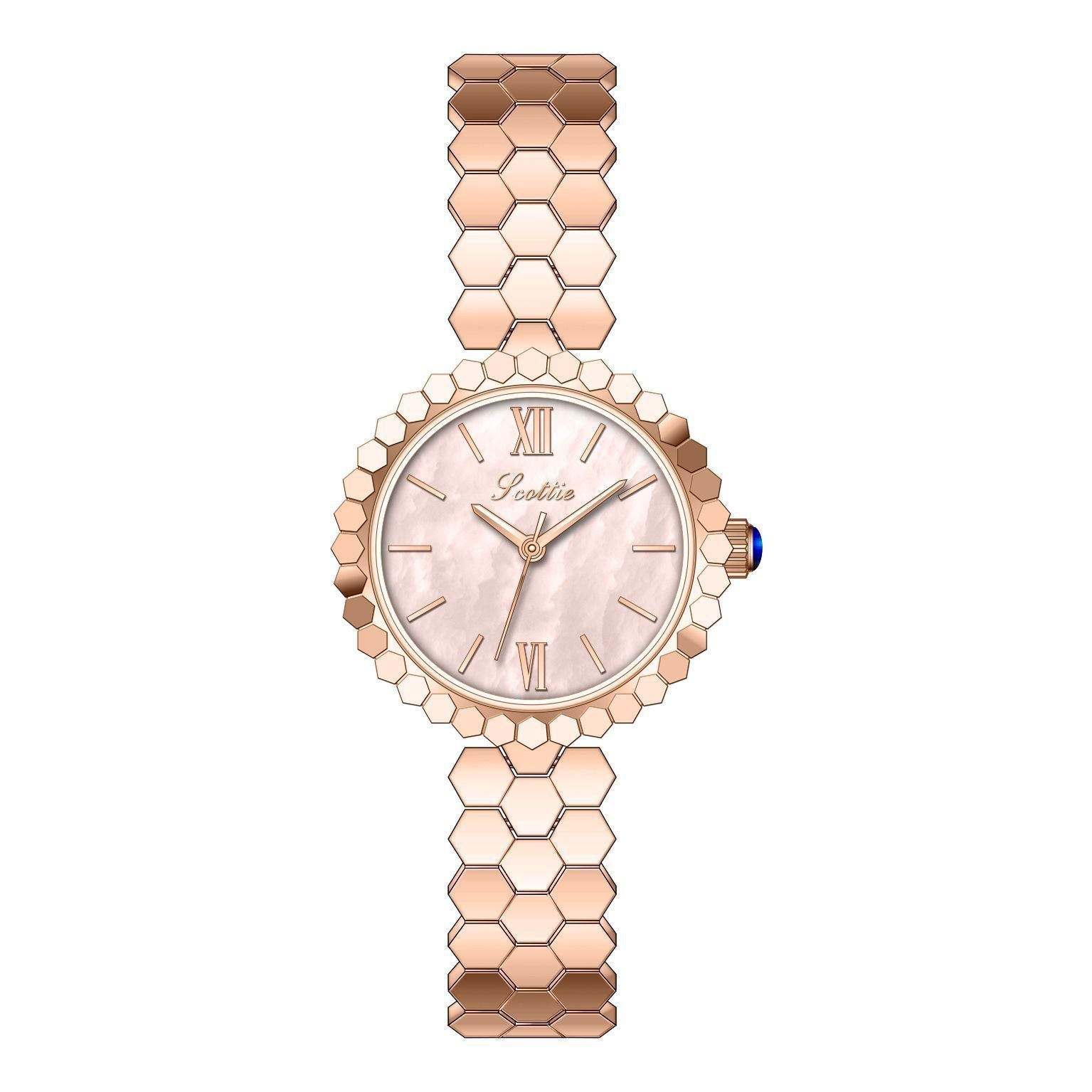 Fashion Quartz Rose Gold Small Watch