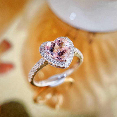 Womens Engagement Pink Diamond