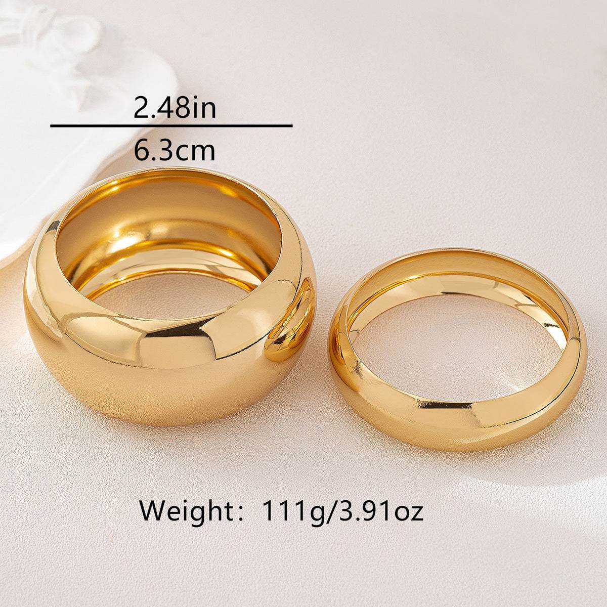 Round Gold Bracelet