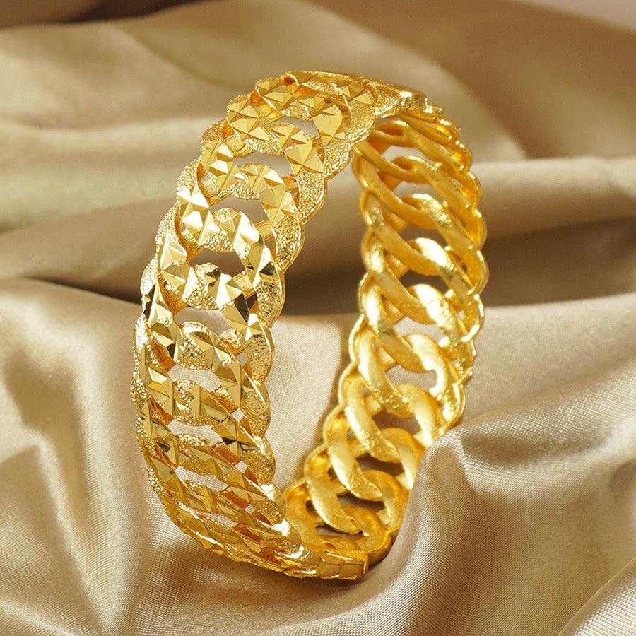 Middle East Retro Open Cuban Bracelet