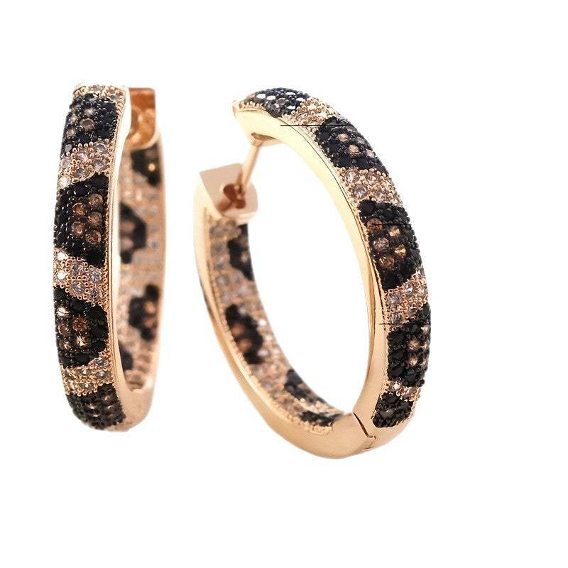 Leopard Print Ear Ring