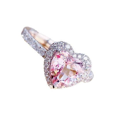 Womens Engagement Pink Diamond