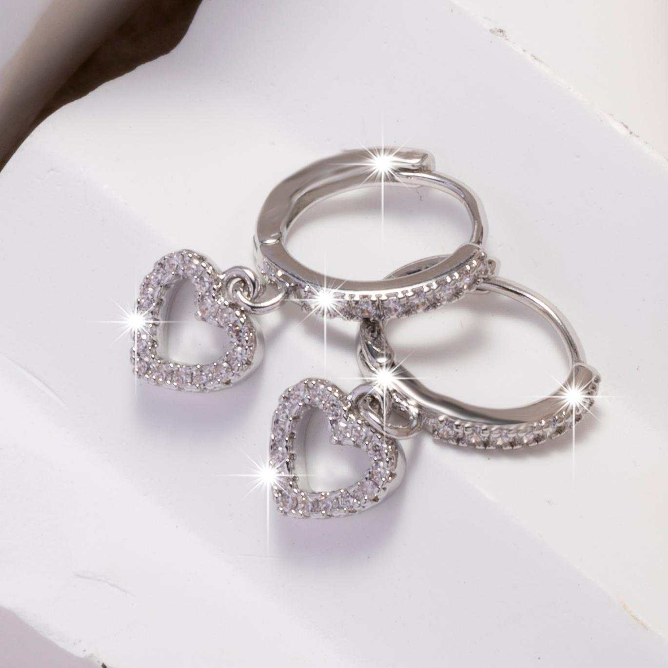 Heart-shaped Pendant Ring