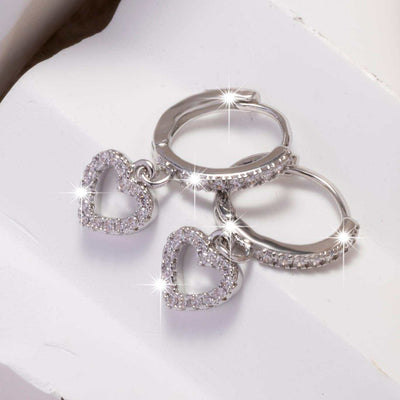 Heart-shaped Pendant Ring