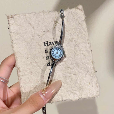 Womens Small And Simple Fine Band Watch