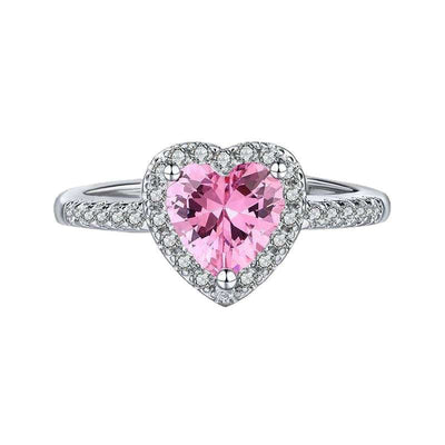 Womens Engagement Pink Diamond